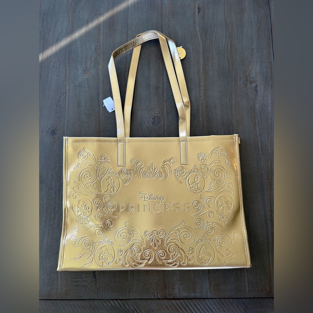 Bath & Body Works Gold Disney Princess Tote Bag